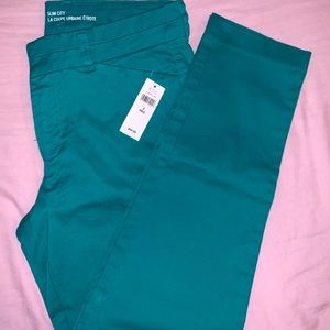 GAP Slim City La Coupe Urbaine Étrote Trousers